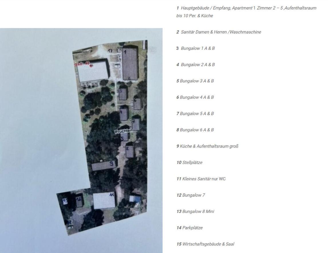 Einzelzimmer Mit Gemeinschaftsbad Pruchten Εξωτερικό φωτογραφία